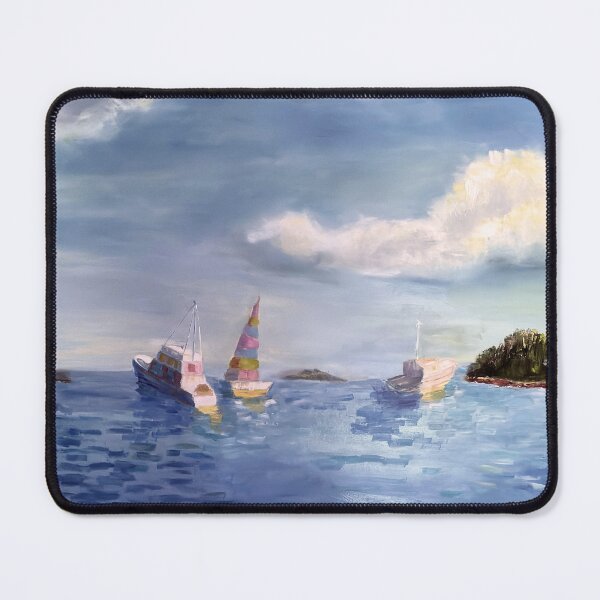 Item preview, Three Boats on Lake Lanier designed and sold by Rossi0 .
