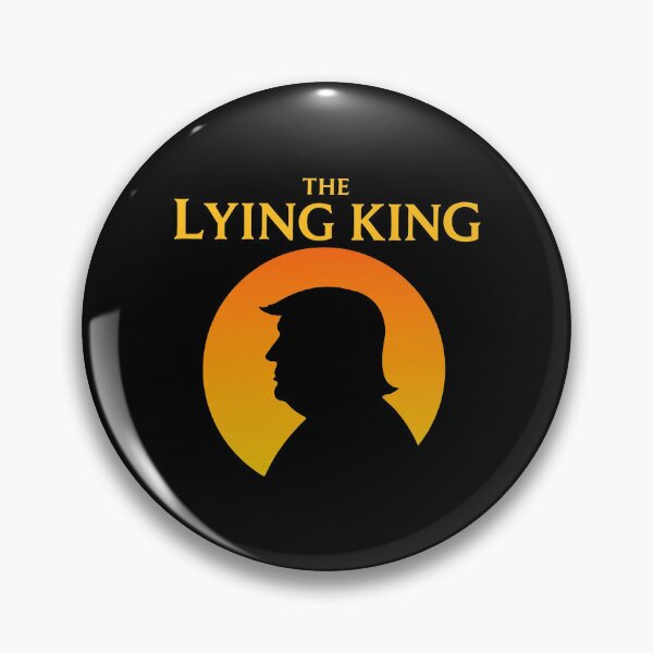 Item preview, The Lying King Donald Trump designed and sold by onlytiggokk.