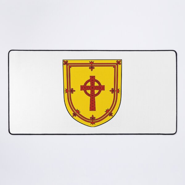 Item preview, Scottish Celtic High Cross Royal Banner Shield (Bratach-sgiath rìoghail croise àird Cheiltich Albannaich) designed and sold by JonathanR1994.