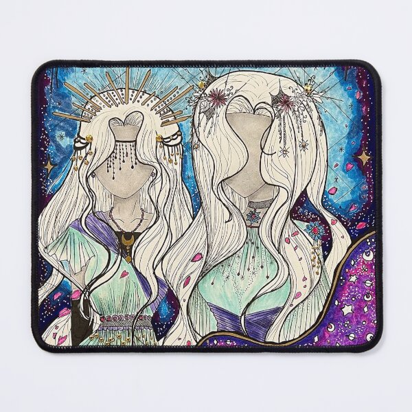 Item preview, Celestial Twins designed and sold by Trendy Mori.