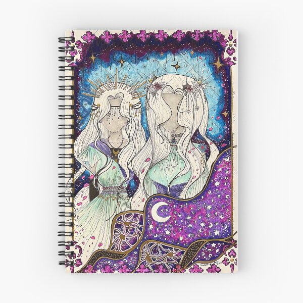 Item preview, Celestial Twins designed and sold by Trendy Mori.