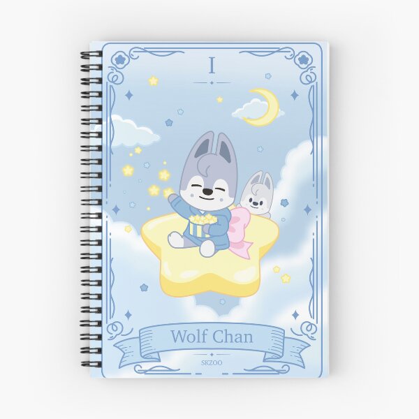 Item preview, SKZOO Wolf Chan - 2026 STAY BIRTHDAY CAFE “Star, Light” tarot card designed and sold by 0627june.
