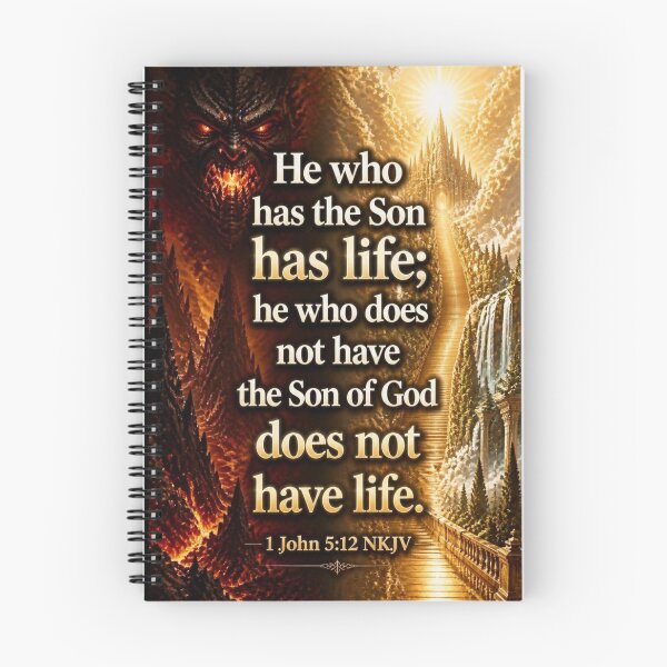 Item preview, 1 John 5:12 NKJV - JCTRUTHER designed and sold by JCTRUTHERshop.