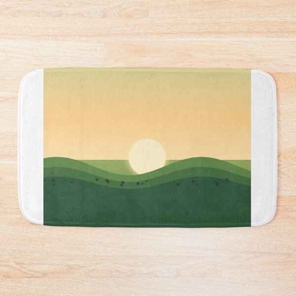 Item preview, Golden Hour Countryside Hills Poster designed and sold by kd2010.