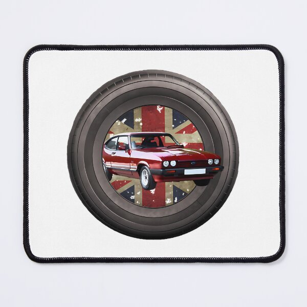 Item preview, Ford Capri Mk In A Tyre Red | Limited Edition designed and sold by Bryceplays.