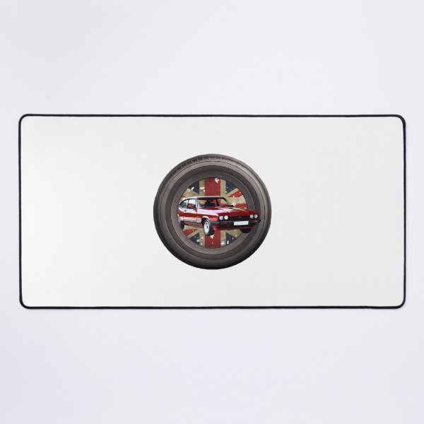Item preview, Ford Capri Mk In A Tyre Red | Limited Edition designed and sold by Bryceplays.