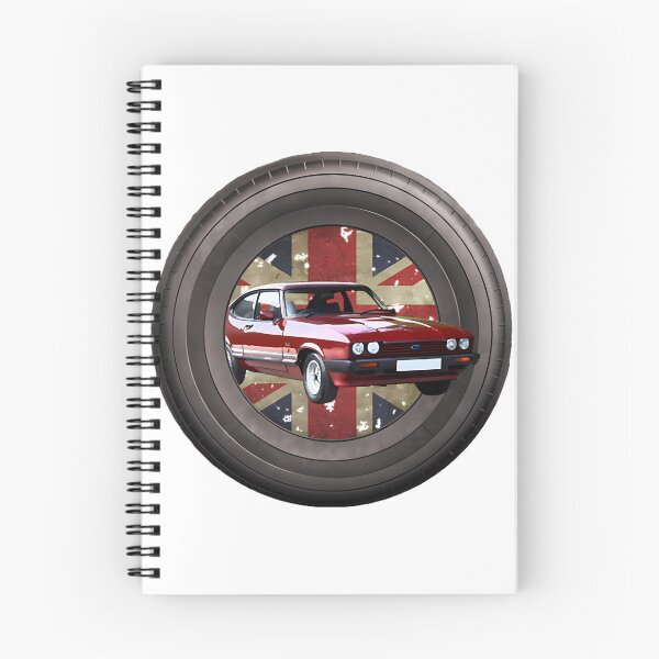 Item preview, Ford Capri Mk In A Tyre Red | Limited Edition designed and sold by Bryceplays.
