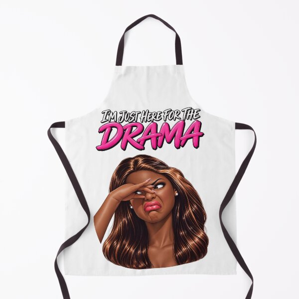 Item preview, I'm Just Here for the Drama – Sassy Girl Pink Attitude designed and sold by ArtSpark Studio.