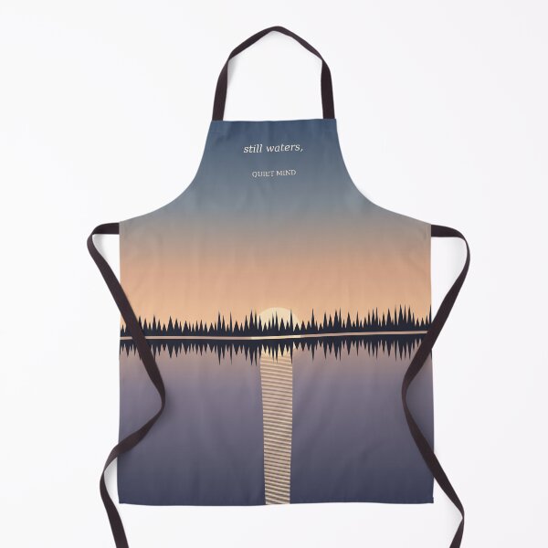 Item preview, Still Waters Quiet Mind Forest Lake Poster designed and sold by kd2010.
