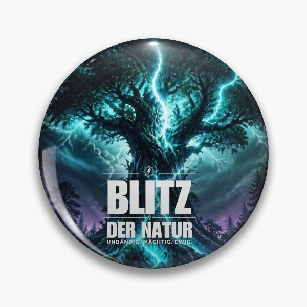 Item preview, Nature’s Lightning – Powerful Tree in a Thunderstorm | Untamed Nature Fantasy designed and sold by DervoTeck2767.