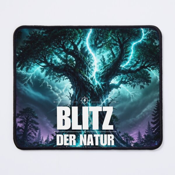 Item preview, Nature’s Lightning – Powerful Tree in a Thunderstorm | Untamed Nature Fantasy designed and sold by DervoTeck2767.