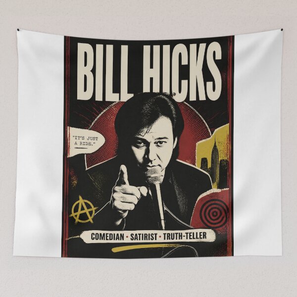 Item preview, Bill Hicks designed and sold by LoveSomethingDifferent.