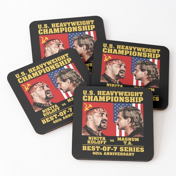 Item preview, Nikita Koloff Vs Magnum TA US Heavyweight Championship designed and sold by onlytiggokk.