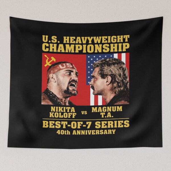 Item preview, Nikita Koloff Vs Magnum TA US Heavyweight Championship designed and sold by onlytiggokk.