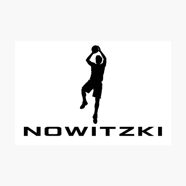 Item preview, Dirk Nowitzki – Dallas Mavericks Jumpman Logo designed and sold by 998lc.
