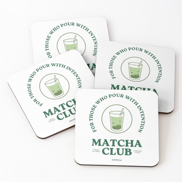 Item preview, Matcha Club Aesthetic T-Shirt | Cute Matcha Lover Design designed and sold by The Vault Shop.