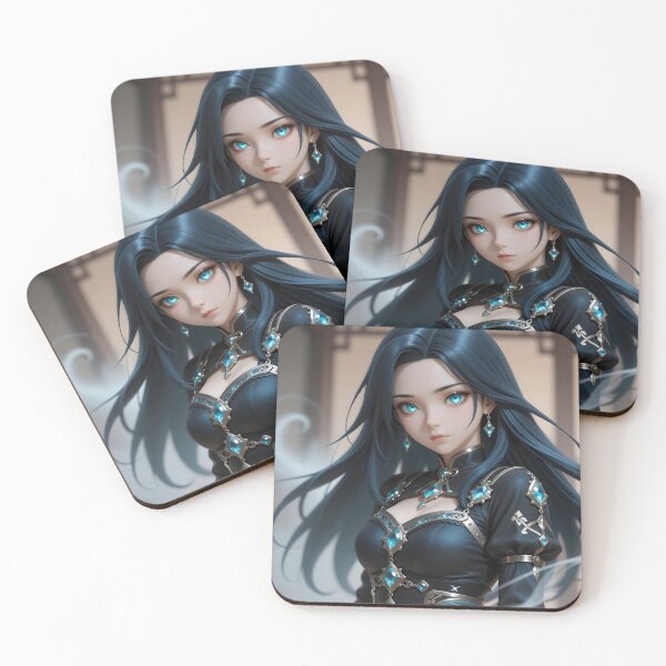 Item preview, Mystic Blue-Eyed Sorceress in Black designed and sold by Killington.