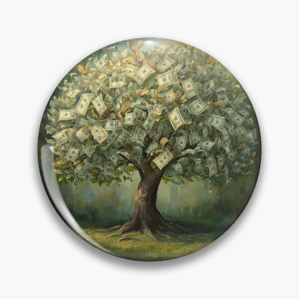 Item preview, Tree of life with money designed and sold by Lucky 777.