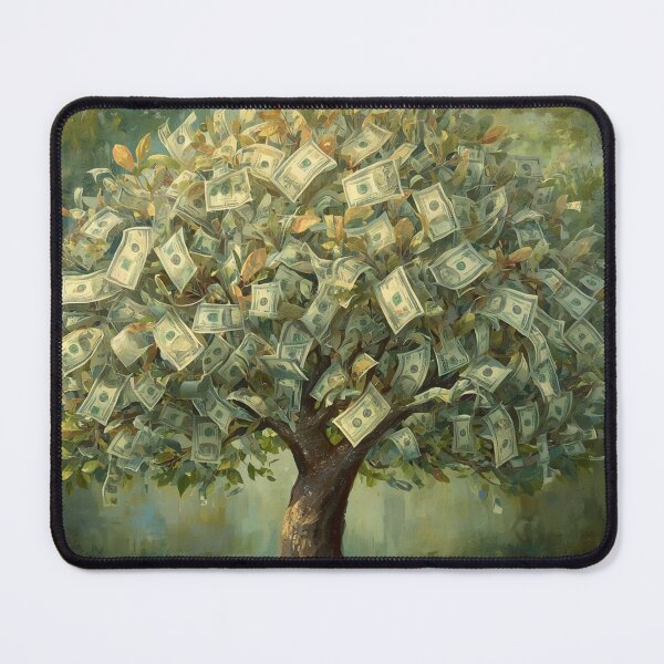 Item preview, Tree of life with money designed and sold by Lucky 777.