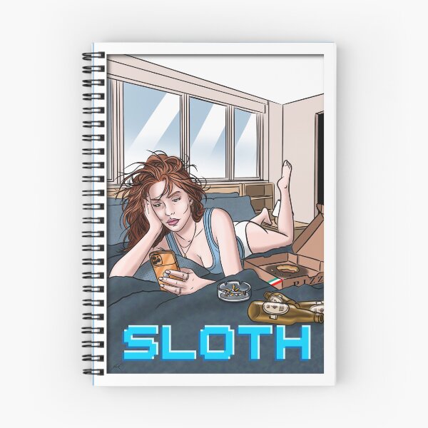 Item preview, Pin-up - 7 Sins part 7 - Sloth  designed and sold by Magic-Ynk.