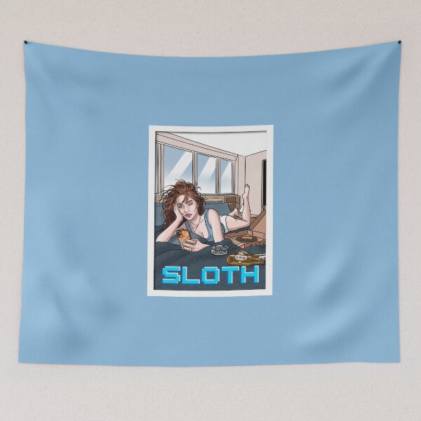 Item preview, Pin-up - 7 Sins part 7 - Sloth  designed and sold by Magic-Ynk.