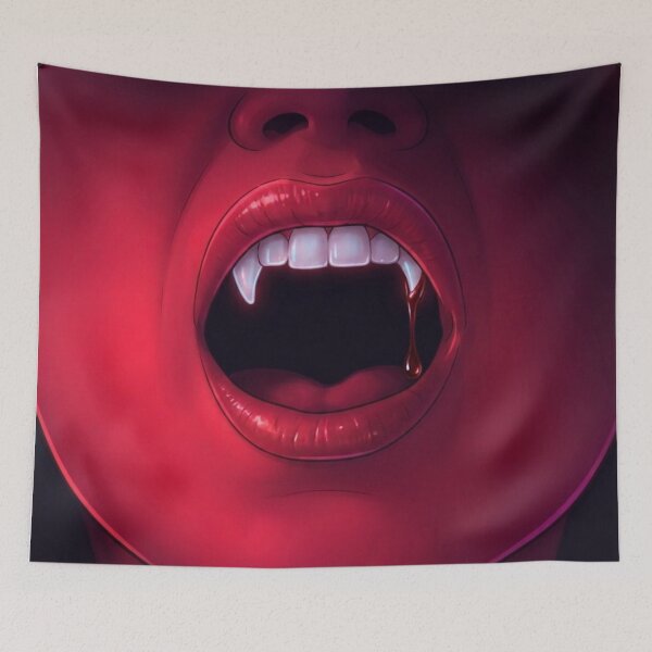 Item preview,  Bitten Vampire Kiss Actress Lgbtq+ Comic Book Art Home Wall Decor Print Poster Pride TV Series Movie  designed and sold by Mind Space.
