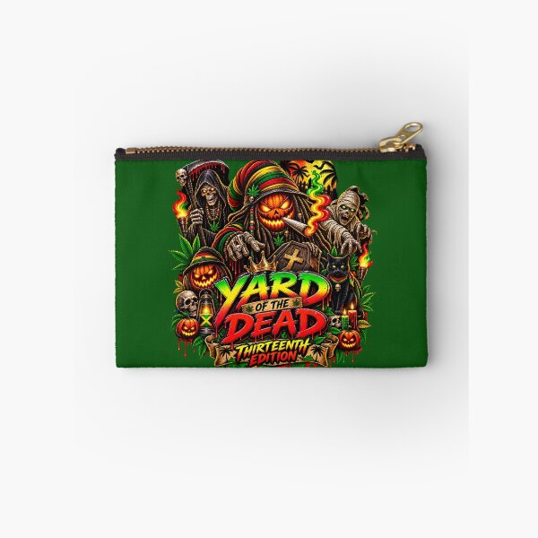 Item preview, Yard of the Dead 13th Edition - Rasta Zombie Pumpkin Reggae Halloween designed and sold by digitalbob60.