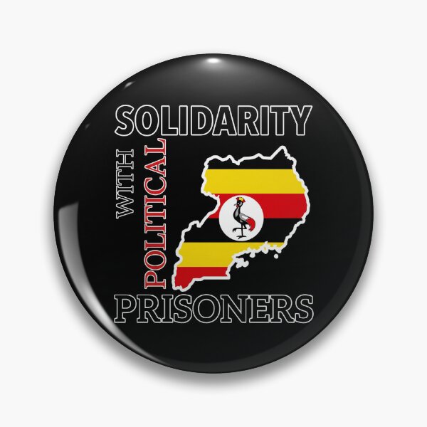 Item preview, Solidarity With Political Prisoners Uganda Map designed and sold by onlytiggokk.