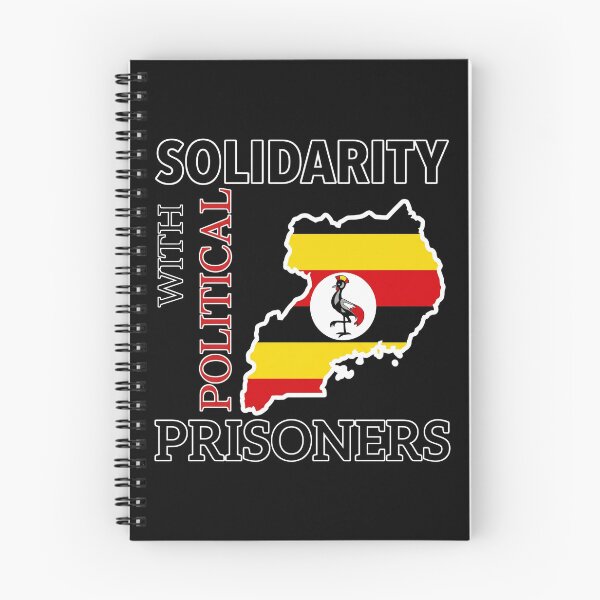 Item preview, Solidarity With Political Prisoners Uganda Map designed and sold by onlytiggokk.