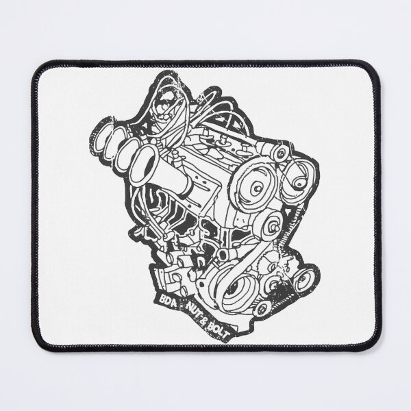 Item preview, Ford Escort Bda Engine Classic Car Design | Limited Edition designed and sold by Bryceplays.