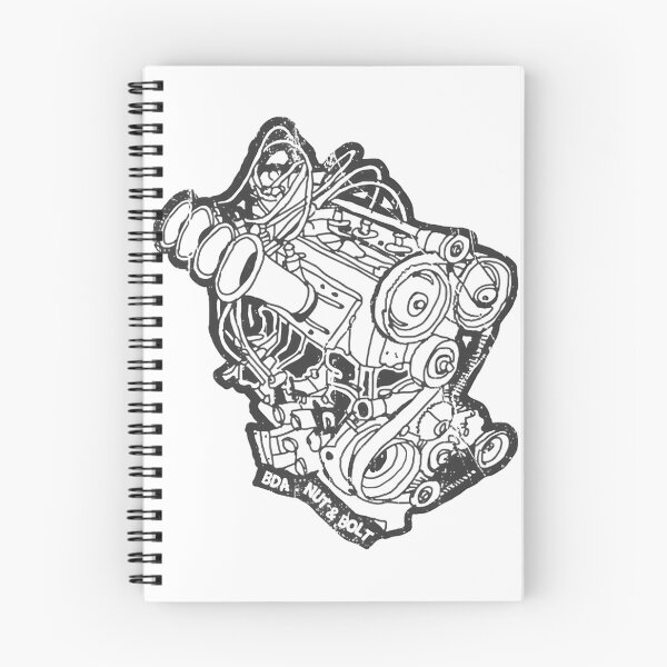 Item preview, Ford Escort Bda Engine Classic Car Design | Limited Edition designed and sold by Bryceplays.