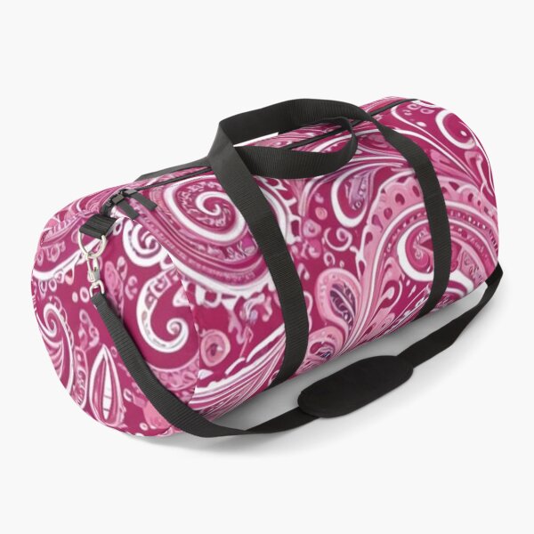 Item preview, Intricate Pink and White Swirling Paisley designed and sold by Harmonic_Layers.