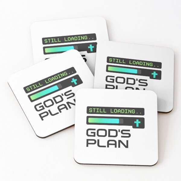 Item preview, Still Loading God's Plan – Faith in Progress Christian Design designed and sold by SoulThread Studio.