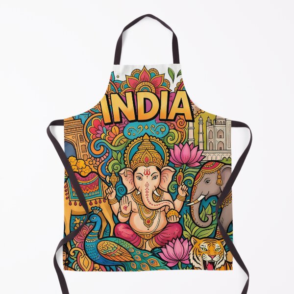 Item preview, Incredible India Culture Festival Doodle Illustration Art designed and sold by ART ATTACK ZONE.