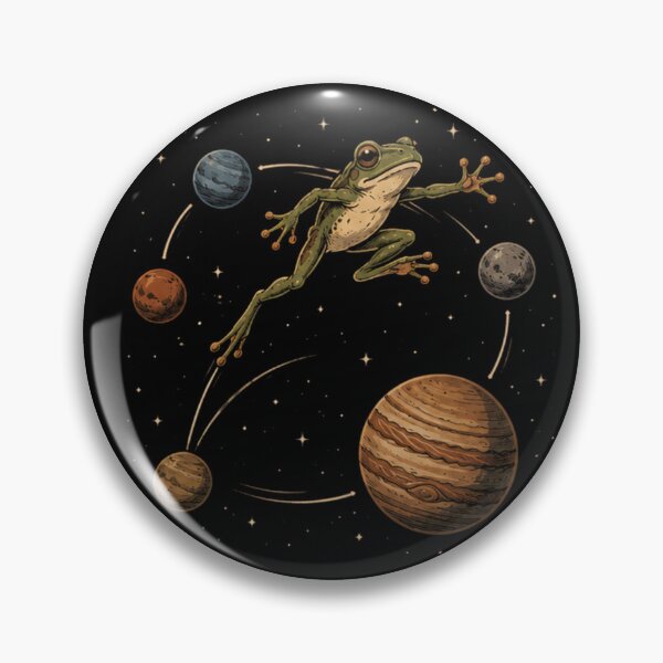 Item preview, Froggy’s Planet Jump designed and sold by Konvero.