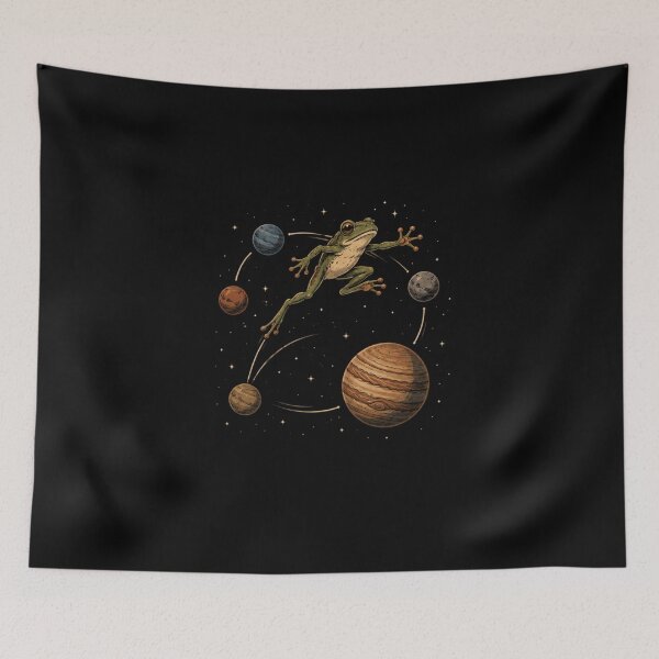 Item preview, Froggy’s Planet Jump designed and sold by Konvero.