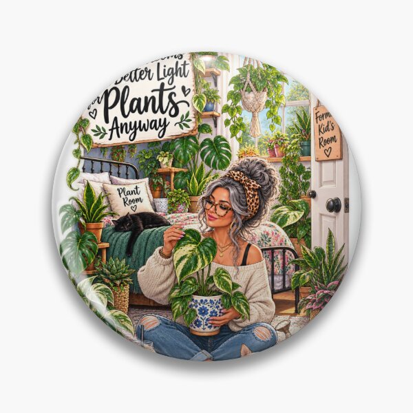 Item preview, Their Bedrooms Have Better Light for Plants Anyway – Funny Empty Nester Plant Mom designed and sold by CottageGardenCo.