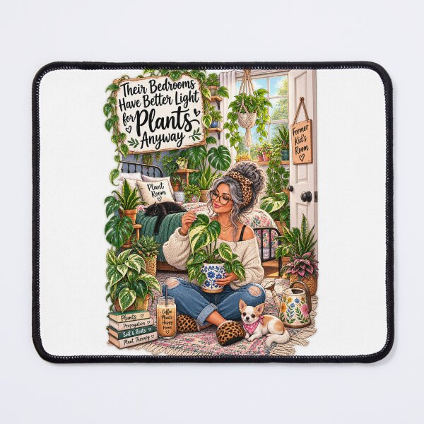 Item preview, Their Bedrooms Have Better Light for Plants Anyway – Funny Empty Nester Plant Mom designed and sold by CottageGardenCo.