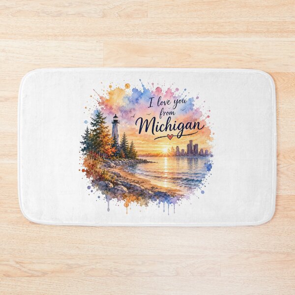 Item preview, Great Lakes Heartlight: Love from a Michigan Sunrise designed and sold by BlissBlvdShop.