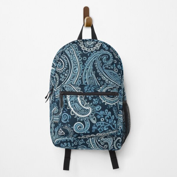 Item preview, Dark Blue Swirling Paisley Lace designed and sold by Harmonic_Layers.