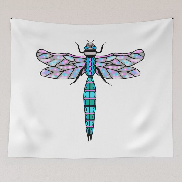 Item preview, Colorful Dragonfly Wings designed and sold by Sartoris Art.