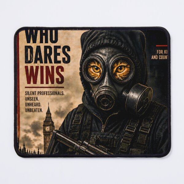 Item preview, Special Forces Cat Posters - British Army SAS (GB) designed and sold by OPERATOR-7794.