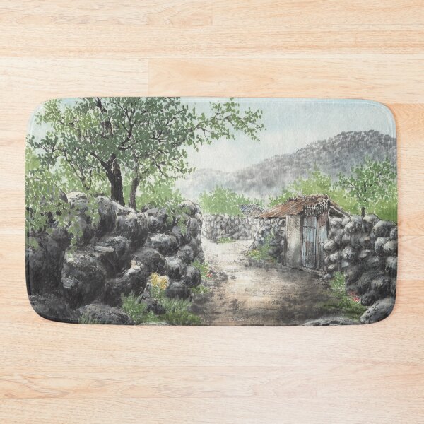 Item preview, August 13th birthday flower Goldenrod Landscape designed and sold by 366birthflower.