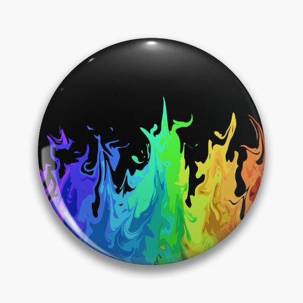 Item preview, Abstract Rainbow Fire Colorful designed and sold by TiredDoodleGuy.