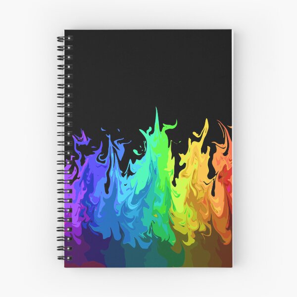 Item preview, Abstract Rainbow Fire Colorful designed and sold by TiredDoodleGuy.