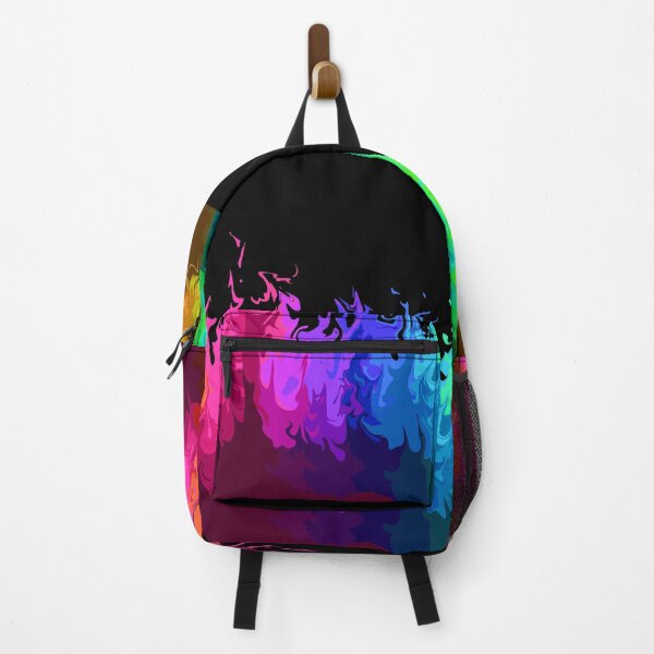 Item preview, Abstract Rainbow Fire Colorful designed and sold by TiredDoodleGuy.