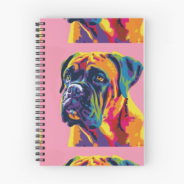 Item preview, Pop art Bullmastiff puppy dog designed and sold by MendaciousMina.