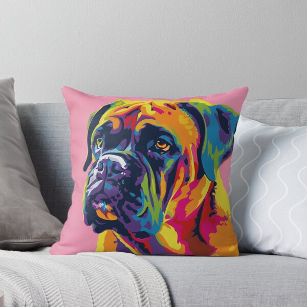 Item preview, Pop art Bullmastiff puppy dog designed and sold by MendaciousMina.