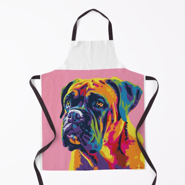 Item preview, Pop art Bullmastiff puppy dog designed and sold by MendaciousMina.