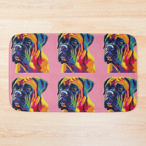Item preview, Pop art Bullmastiff puppy dog designed and sold by MendaciousMina.